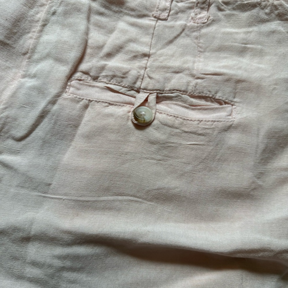 NWT Free People Calla Linen Trouser Shorts - Picture 9 of 13